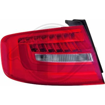 Kuva DIEDERICHS 1019190 Takavalot Oikea Uloin osa LED, W16W Ilman lampun kantaa AUDI: A4 B8 Sedan