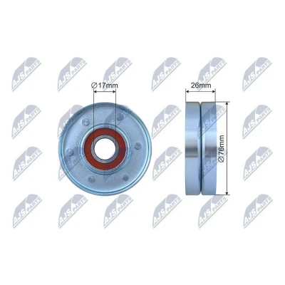 Kuva Kiristysrulla, moniurahihna RENAULT, VOLVO OE 1271914, 1275380, 74 31 271 914