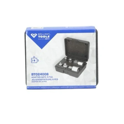Kuva KS TOOLS BT024006 Suurennus / pienennyssovitinsarja, räikkä 10 (3/8&quot;), 12,5 (1/2&quot;), 6,3 (1/4&quot;)