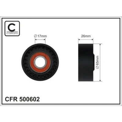 Kuva Kiristysrulla, moniurahihna CAFFARO 500602