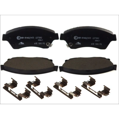 Kuva ATE Ceramic 13.0470 7262.2 Jarrupalat akustisella kulumavaroittimella Tarvikkeilla OPEL: Astra J Sports Tourer, Hatchback, GTC