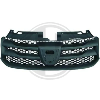 Kuva DIEDERICHS 4456040 Etusäleikkö Musta Priority Parts