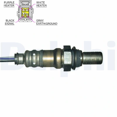 Kuva DELPHI ES20228 12B1 Lambda Anturi Planarsondi, Lämmitetty CHRYSLER: VOYAGER 4, Sebring II Sedan, 300C JEEP: Cherokee III