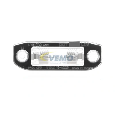 Kuva VEMO V95 84 0001 Rekisterikilven Valo C5W Polttimolla Original Quality VOLVO: V60 I, S40 II, V50