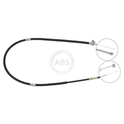 Kuva A.B.S. K12818 Käsijarruvaijeri 1603 Rumpujarru Oikean /vasemmanpuolinen ohjaus TOYOTA: Corolla VIII Farmari