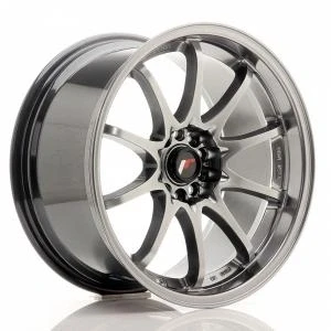 Kuva Japan Racing JR5 Hyper Black 8x18 5/100 ET35 B67