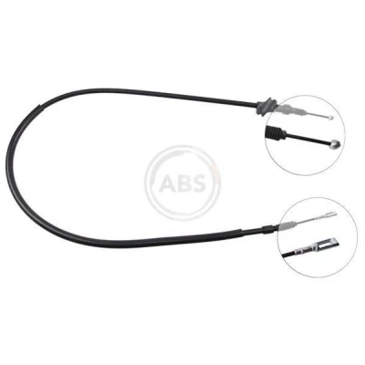 Kuva A.B.S. K10168 Käsijarruvaijeri 1358 Levyjarru Oikean /vasemmanpuolinen ohjaus AUDI: Coupe B3, 80 B4 Sedan