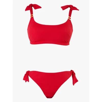 Kuva Cache Coeur Porto Vecchio Bikinit, Koko: XL, Red