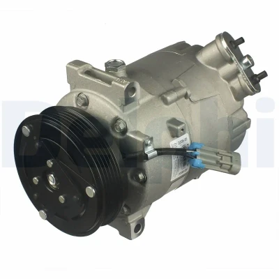 Kuva DELPHI CS20305 12B1 Ilmastoinnin Kompressori Sanden PXV16 PAG 46 kompressoriöljyllä SAAB: 9 3 Sedan, Farmari, OPEL: Astra G CC