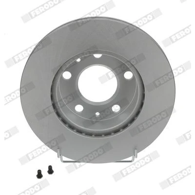 Kuva FERODO PREMIER Coat+ disc DDF768C Jarrulevyt 300 24 5 Tuuletettu pinnoitettu Ruuveilla FIAT: Ducato III Flatbed Kuorma auto / Alusta, Bussi