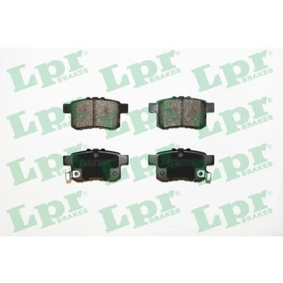 Kuva Jarrupalasarja, levyjarru, Taka akseli HONDA ACCORD VIII, Kombi VIII OE 43022TA0A00, 43022TA0A40, 43022TA0A51