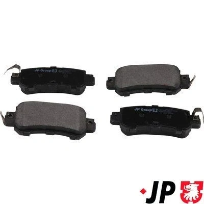 Kuva JP GROUP 3863700910 Jarrupalat Taka akseli Ei kulumisenilmaisimelle MAZDA: CX 5 I, 3
