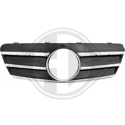 Kuva DIEDERICHS HD Tuning 1625240 Etusäleikkö Kromi/musta