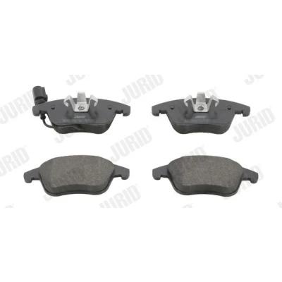 Kuva JURID 573246J Jarrupalat Sis. kulumisenilmaisimen VOLKSWAGEN: Tiguan I, Sharan II, AUDI: Q3, SEAT: Alhambra II
