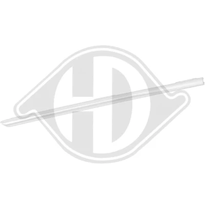 Kuva Puskurin lista, Eteen, vasen vw tiguan, tiguan skåp/suv OE 5TA853057 2ZZ