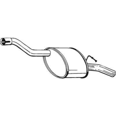 Kuva BOSAL 154 325 Takaäänenvaimennin FORD: Focus Mk1 Farmari