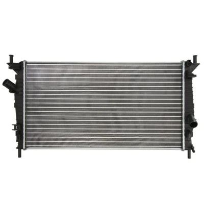 Kuva THERMOTEC D7G002TT Jäähdytin Alumiini, Muovi 672 359 26 Käsivaihteisto Jäähdytysrivat mekaan. kiinnitetyt VOLVO: C30, S40 II, MAZDA: 3 Hatchback
