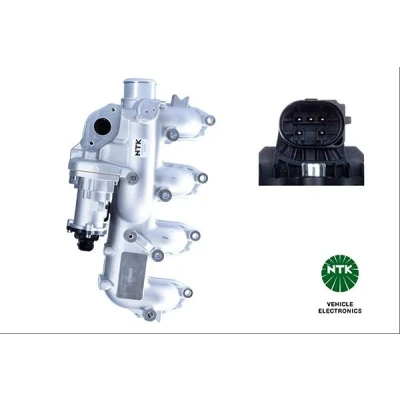 Kuva NGK 94508 EGR Venttiili Sähköinen Tiivisteillä FORD: MONDEO 4 Turnier, Transit Connect Mk1 Van, Focus 2 Kombi