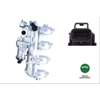 Kuva NGK 93160 EGR Venttiili Sähköinen Tiivisteillä Potentiometrillä FORD: Transit Connect Mk1 Van, S Max Mk1, Tourneo