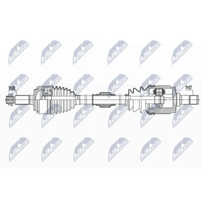 Kuva Vetoakseli, Etuakseli, oikea HONDA CIVIC Halvkombi X, Sedan X OE 44306 TET H00, H01
