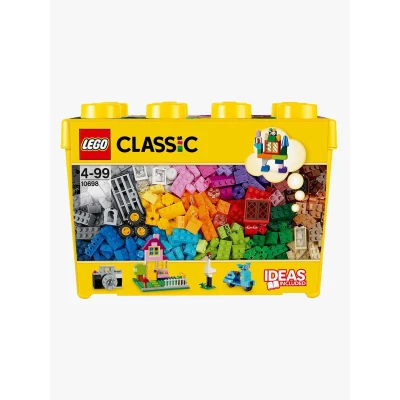Kuva LEGO 10698 Classic Large Creative Brick BOX WITH Windows AND Doors Lelupalikka lapsille, Koko: One Size, Mehrfarben