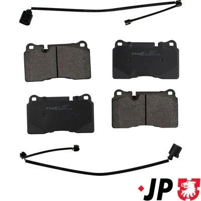 Kuva JP GROUP 1163606810 Jarrupalat Etuakseli Kulumisenilmaisemelle SEAT: Leon III Hatchback, ST, VOLKSWAGEN: Touareg II, I