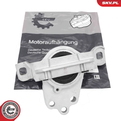 Kuva ESEN SKV 75SKV296 Moottorin Kumityyny Oikea Hydrolaakeri Alumiini, Kumi 256mm 166mm FORD: FOCUS 3 Turnier, 3, Grand C Max