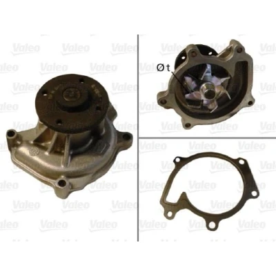 Kuva VALEO 506708 Vesipumppu ilman hihnapyöriä Tiivisteillä kantta TOYOTA: Yaris II Hatchback, I Hatchback