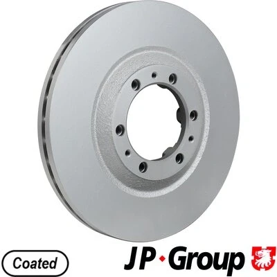 Kuva JP GROUP 1263103100 Jarrulevyt Etuakseli 280 26 6 Tuuletettu pinnoitettu OPEL: Frontera A Sport SUV Cabriolet, B