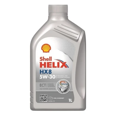 Kuva Shell Helix HX8 ECT 5W 30 1l Moottoriöljy 550048036 VOLKSWAGEN: Transporter 5, Multivan 5 (7HM, Passat B6 Variant, MERCEDES BENZ: C sarja T modell