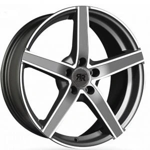 Kuva Racer Artic Evo Gun Metal Machined Face 7,5x17 5/100 ET40 B57