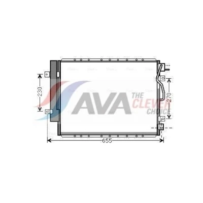 Kuva Ava Quality Cooling KA5123D Lauhdutin, ilmastointilaite