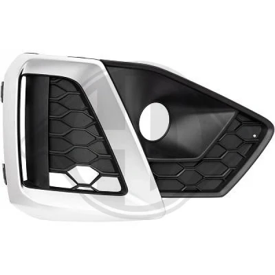 Kuva DIEDERICHS 1020747 Puskurin Ritilä Vasen ajon. sporttipuskureilla AUDI: A4 B9 Sedan, Avant