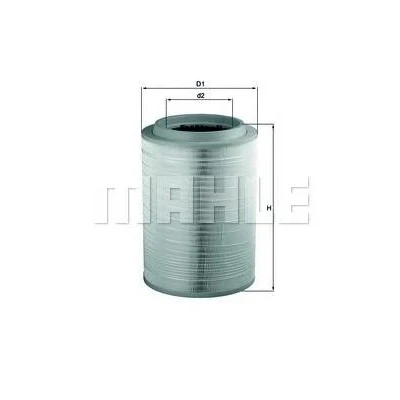 Kuva MAHLE ORIGINAL LX 2082 Ilmansuodatin 461,0 313,5 Suodatinpanos