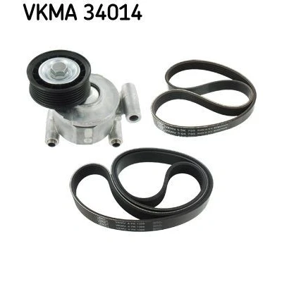 Kuva SKF VKMA 34014 Moniurahihnasarja FORD: Focus C Max, 2, 2 Kombi, VOLVO: V50, C30, S40 II