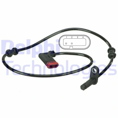 Kuva DELPHI SS20502 ABS Anturi aktiivisensori 645 MERCEDES BENZ: E sarja Sedan, T modell