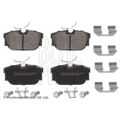 Kuva BLUE PRINT ADV184237 Jarrupalat Taka akseli Kiinnitysmateriaalilla VOLKSWAGEN: TRANSPORTER 4, 4 Bus