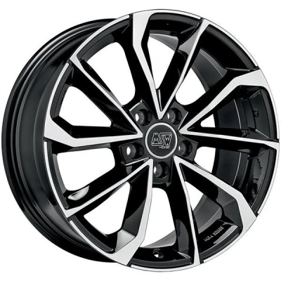 Kuva MSW 42 Gloss Black 8x18 5/120 ET45 B65.1