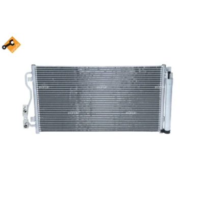 Kuva NRF 35970 Ilmastoinnin Lauhdutin Vedenerottimella, Tiivisterenkaalla EASY FIT 15,3 13,7 Alumiini 595 R 134a BMW: 3 Touring, 1 Hatchback
