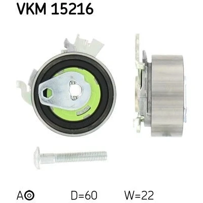 Kuva SKF VKM 15216 Kiristysrulla, Hammashihnat Kiinnitysmateriaalilla OPEL: Astra H Hatchback, G CC