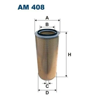 Kuva FILTRON AM 408 Ilmansuodatin 581mm 264mm Suodatinpanos