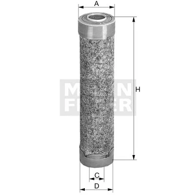Kuva Toisioilmasuodatin MANN FILTER CF 16 001