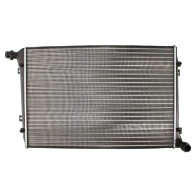Kuva THERMOTEC D7W036TT Jäähdytin Alumiini 452 650 34 Käsivaihteisto Jäähdytysrivat mekaan. kiinnitetyt VOLKSWAGEN: Golf 5, Caddy 3, Passat B6 Variant
