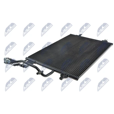 Kuva NTY CCS VW 013 Ilmastoinnin Lauhdutin ilman vedenerotinta Alumiini 595