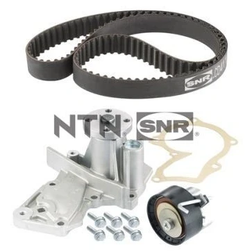 Kuva SNR KDP452.270 Vesipumppu + Jakohihnasarja FORD: MONDEO 4 Turnier, FIESTA 6, FOCUS 3 VOLVO: V70 3, V60 I, V40 Hatchback
