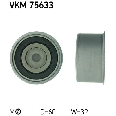 Kuva SKF VKM 75633 Kiristysrulla, Hammashihnat