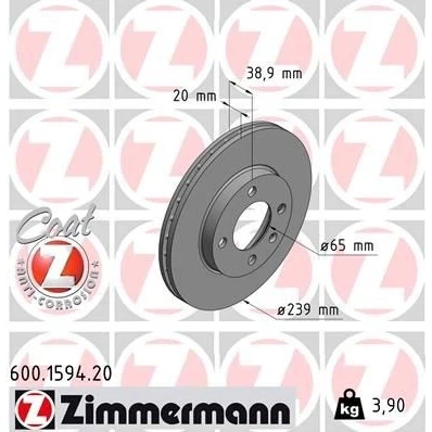 Kuva Jarrulevy, Etuakseli AUDI, SEAT, VW OE 321 615 301 A, B, C