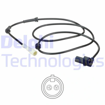 Kuva DELPHI SS20589 ABS Anturi passiivi sensori 1637 RENAULT: CLIO 2