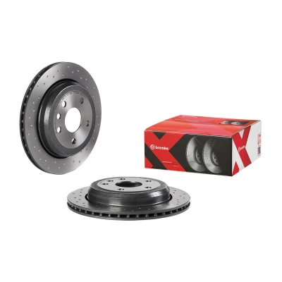 Kuva BREMBO 09.N235.2X Jarrulevyt 330 22 6 rei&#039;itetty/tuuletettu sisältä pinnoitettu JEEP: GRAND CHEROKEE 4