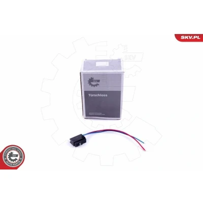 Kuva Kytkin, oven lukko, Edessä, Vasen AUDI, SEAT, SKODA, VW OE 3B1837015, 3B1837015A, 3B1837015AN